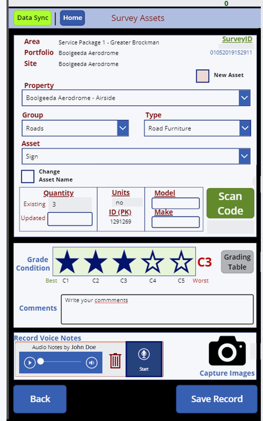 Asset Conditioning Apps